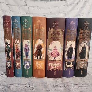 Harry Potter Book Set by - Multicolor
